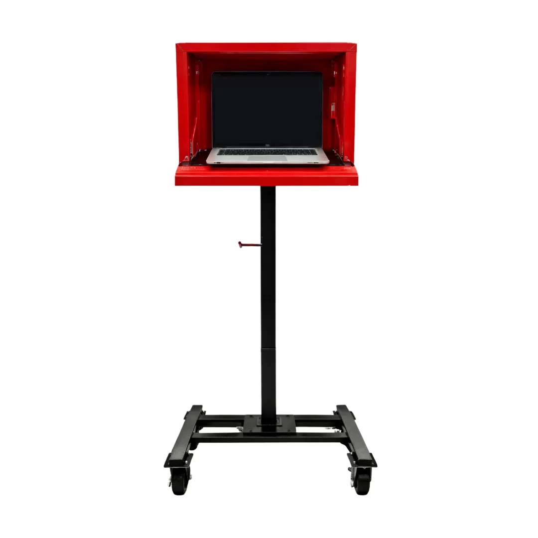 L1A-AS laptop locker with stand