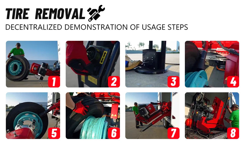 KATOOL KT-308 Mobile Tire Changer (Truck & Car) product image 13