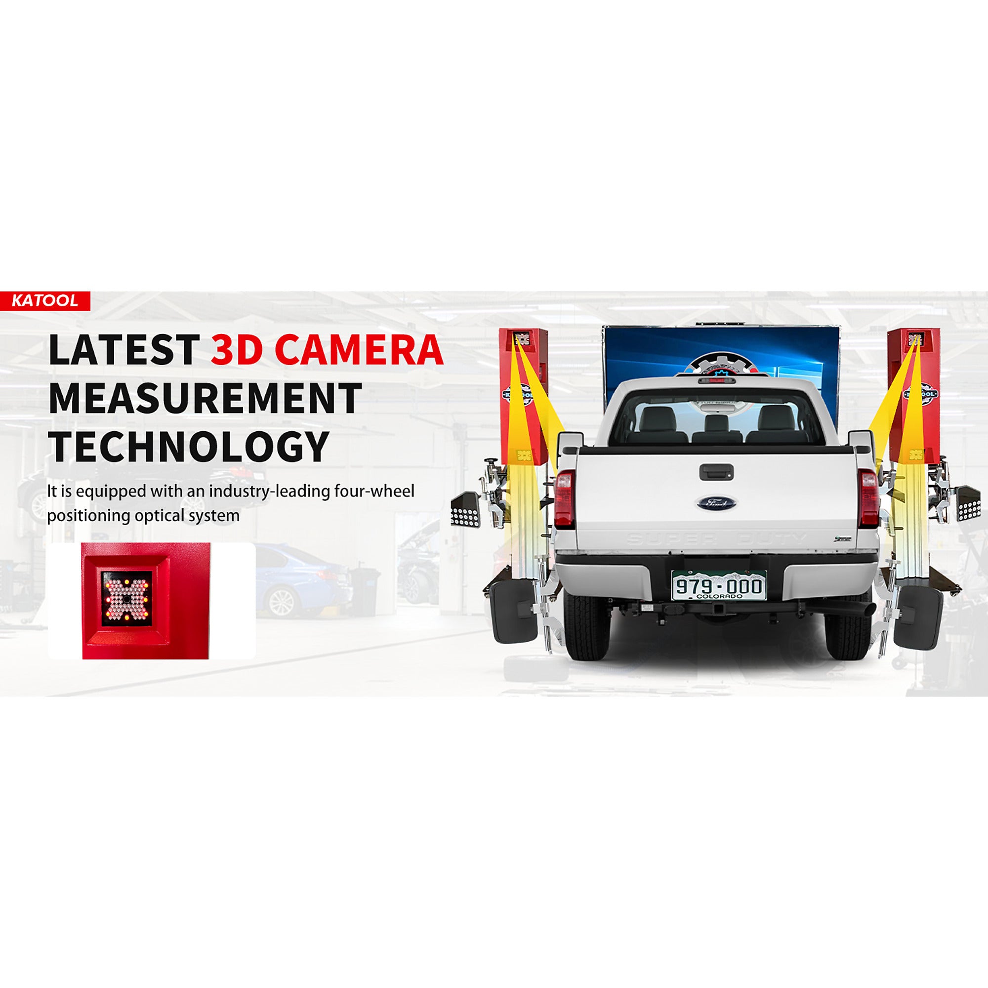 KATOOL KT-5DA 3D Wheel Alignment Machine product image 5