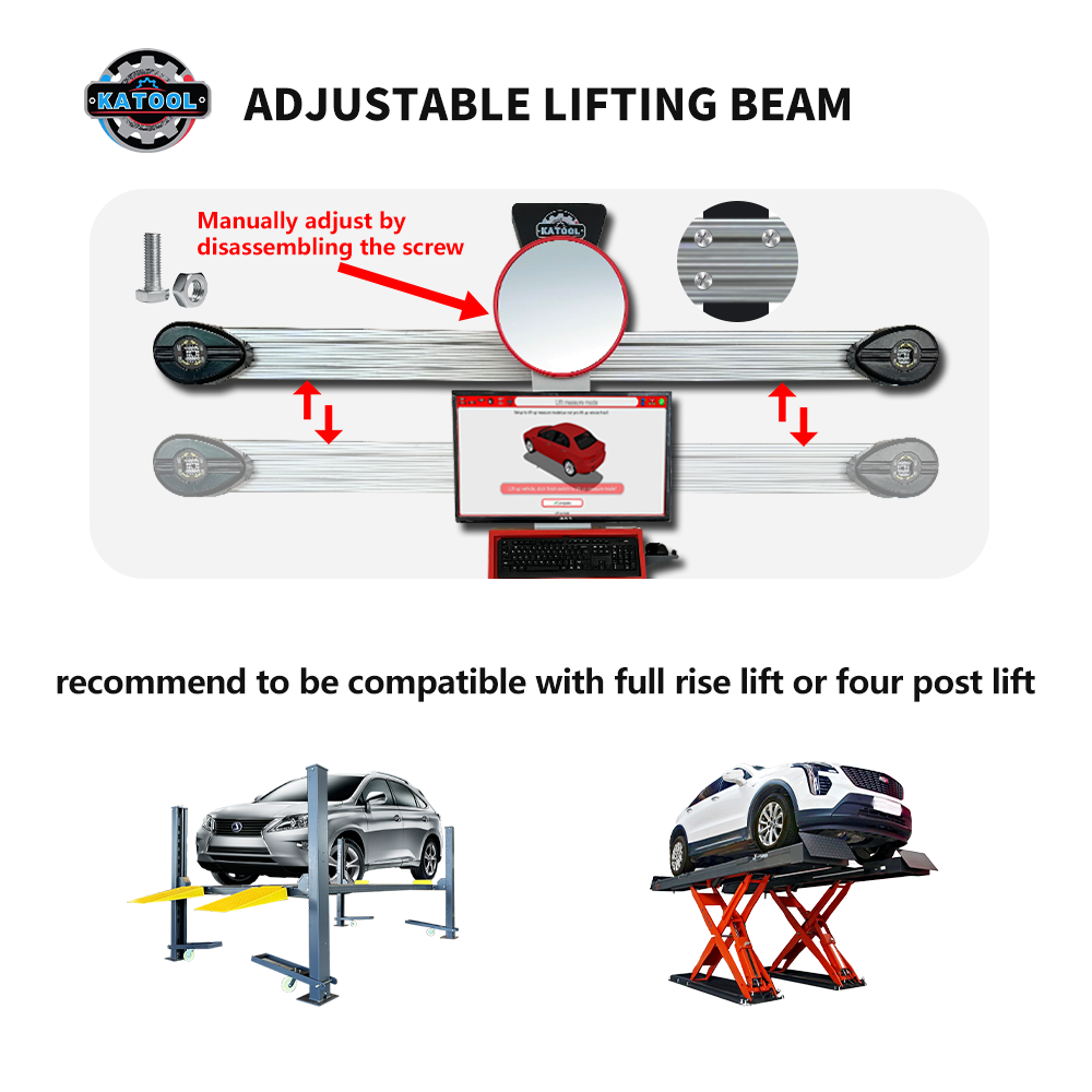 Katool KT-AV533 3D Wheel Alignment Machine product image 4