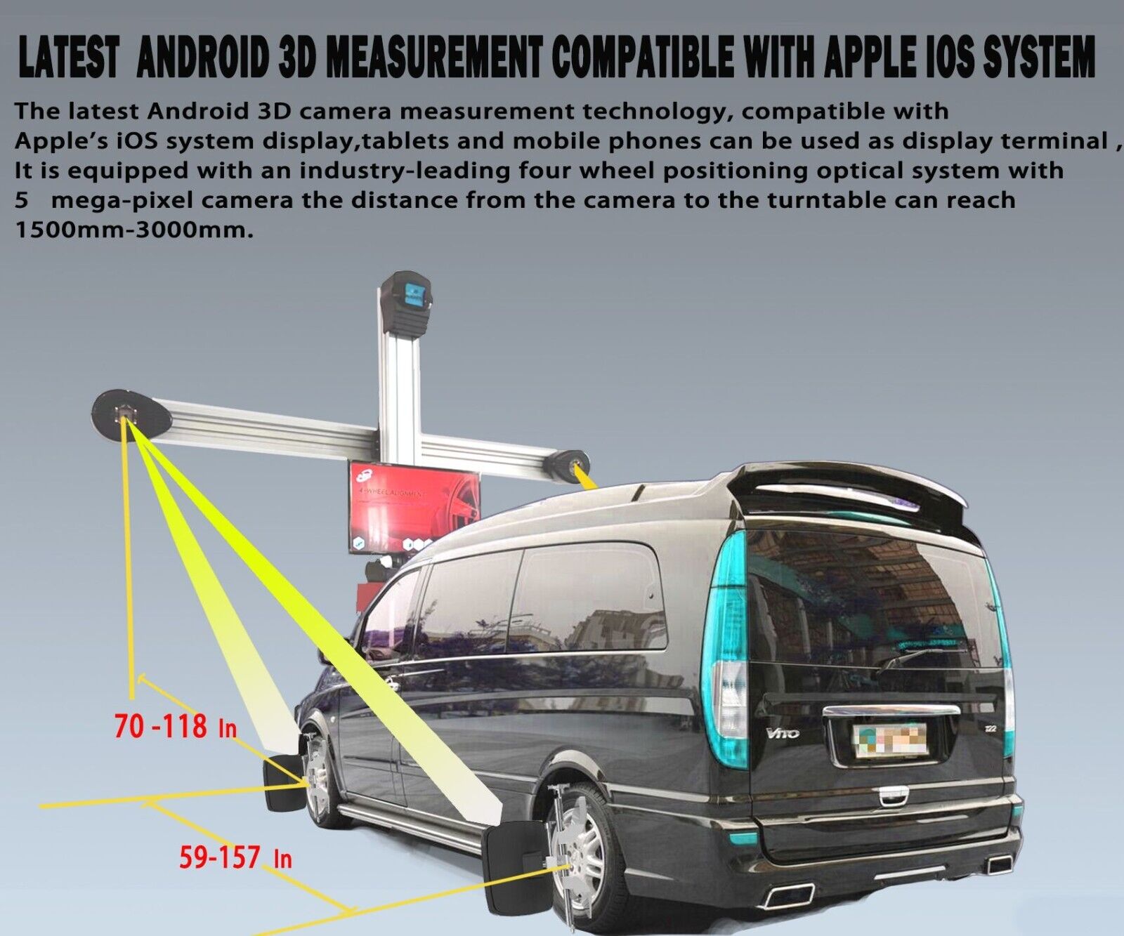 Katool KT-AV9 PRO Wheel Alignment Machine product image 5