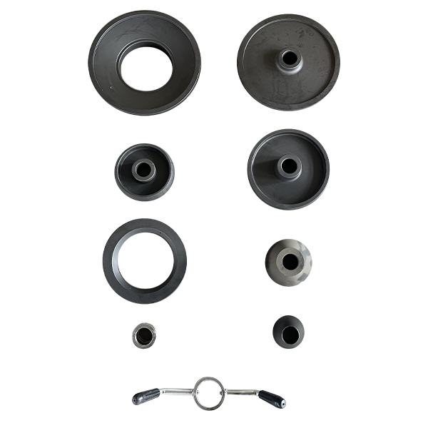 KT-B795L wheel mounting adapters and accessories pictured by supplier