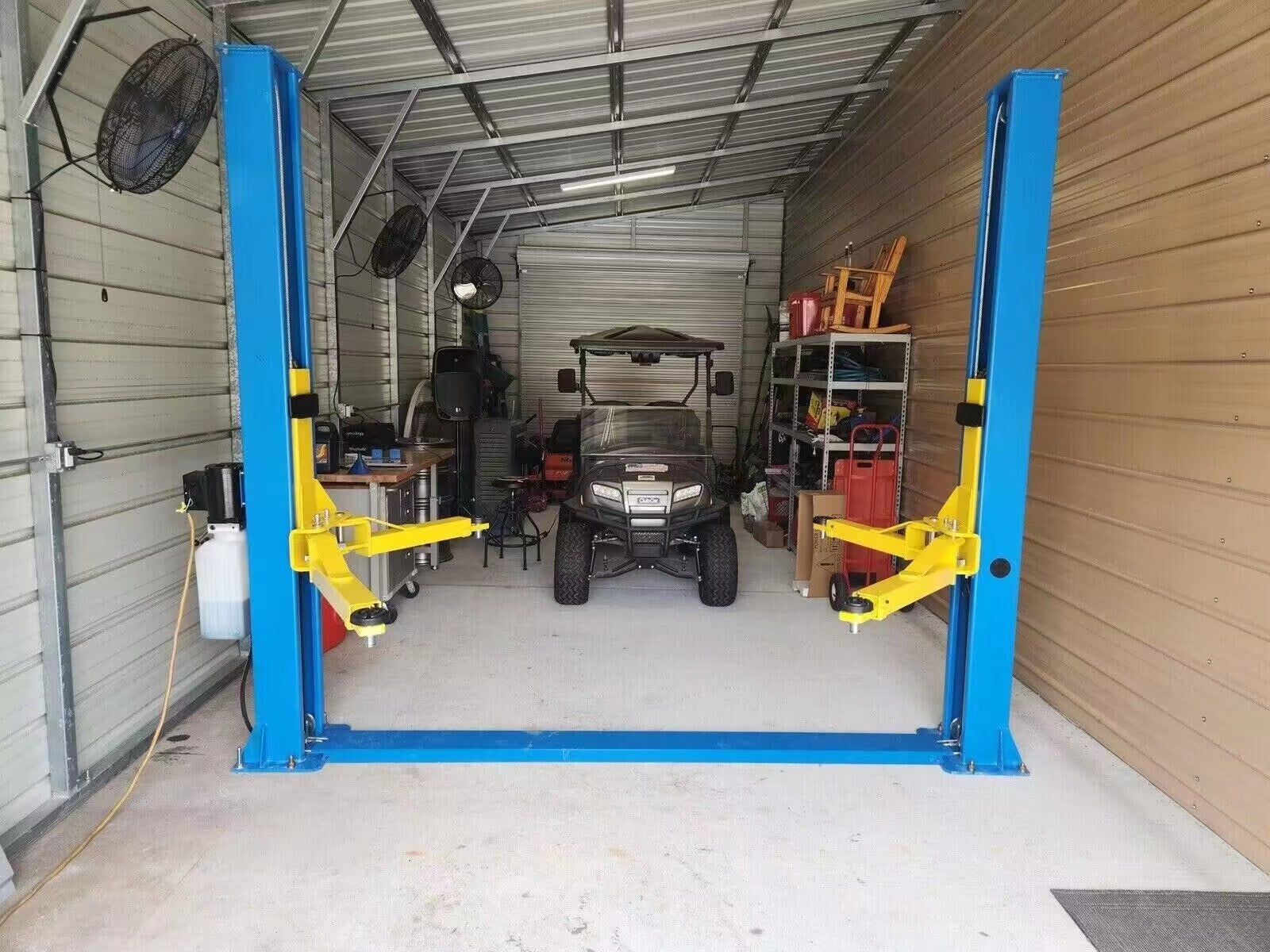Katool KT-H105 10,000 lb Two Post Vehicle Lift | Base Plate Car Lift product image 5