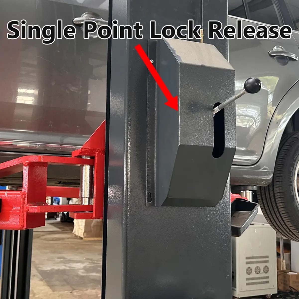 KT-M140XD single-point safety lock release detail