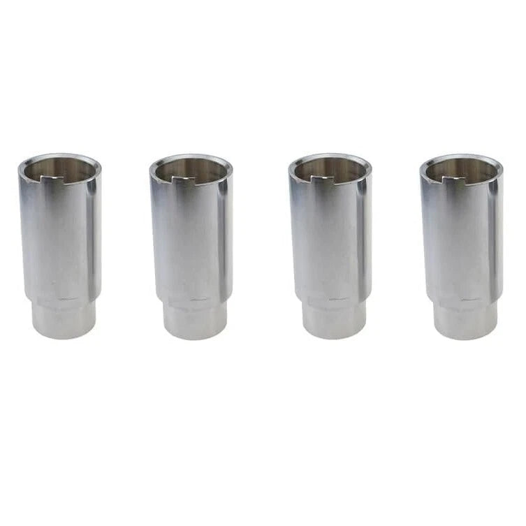 Metal lift pad extension sleeves pictured with KT-M150D