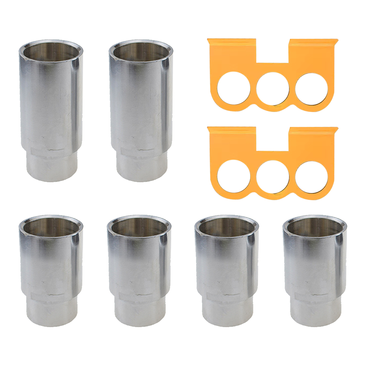 KATOOL KT-MP2 and KT-MP4 lift height extension set with four short adapters, two tall adapters and organizer racks
