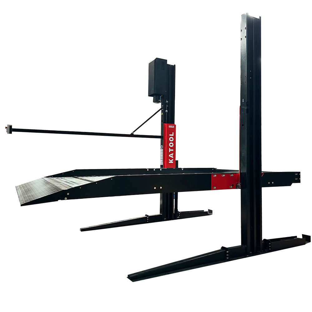 KT-P2700 two-post parking lift product view