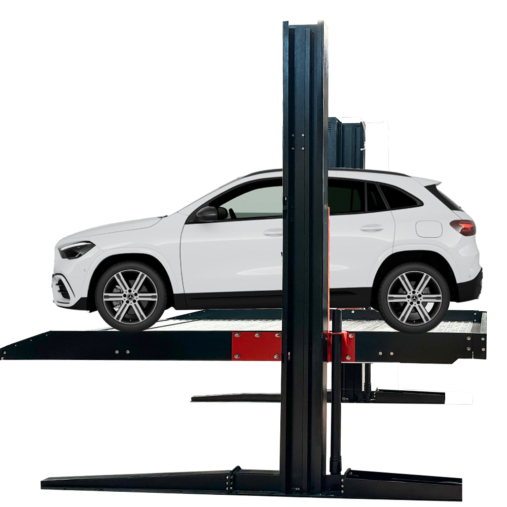 KT-P2700 raised parking platform with SUV