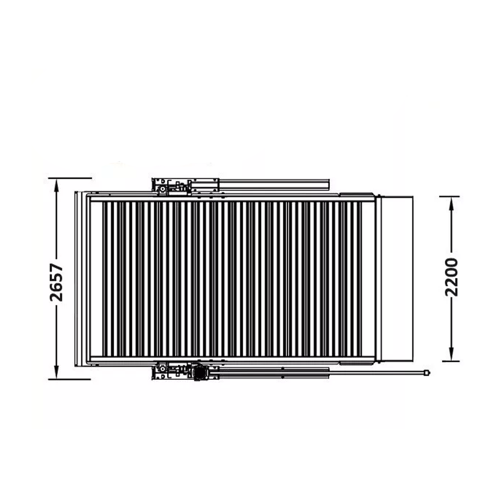 KT-P2700 platform plan drawing