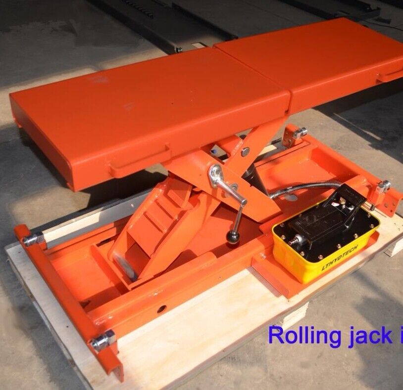 KT-RJ50 scissor jack platform and pump detail