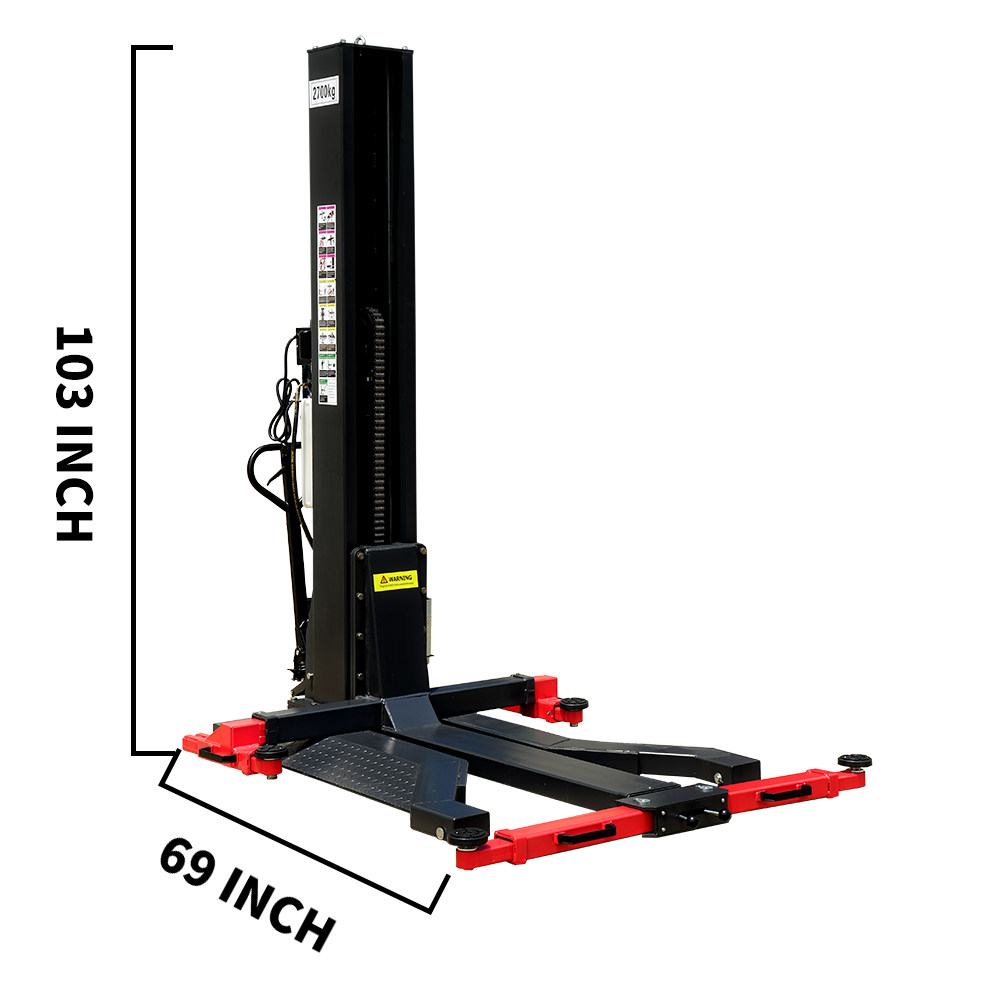 Katool KT-SPL700 7,000lbs Single Post Lift product image 15