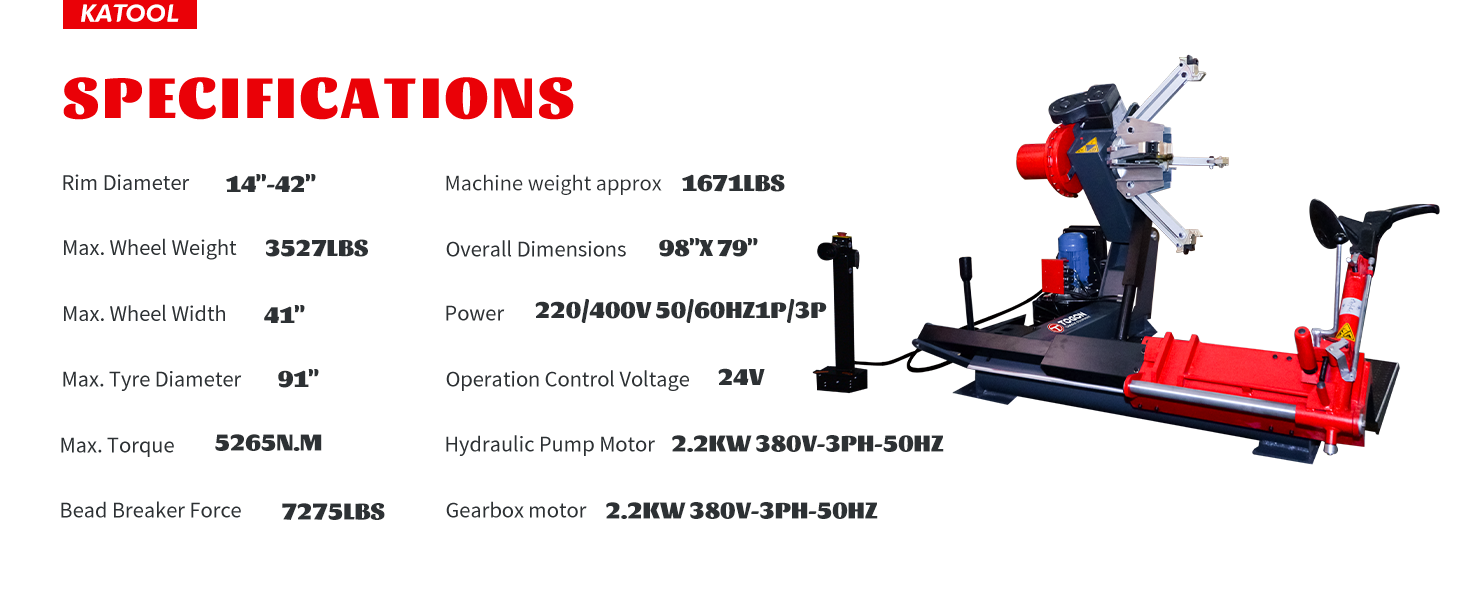 KT-T260 manufacturer specification graphic
