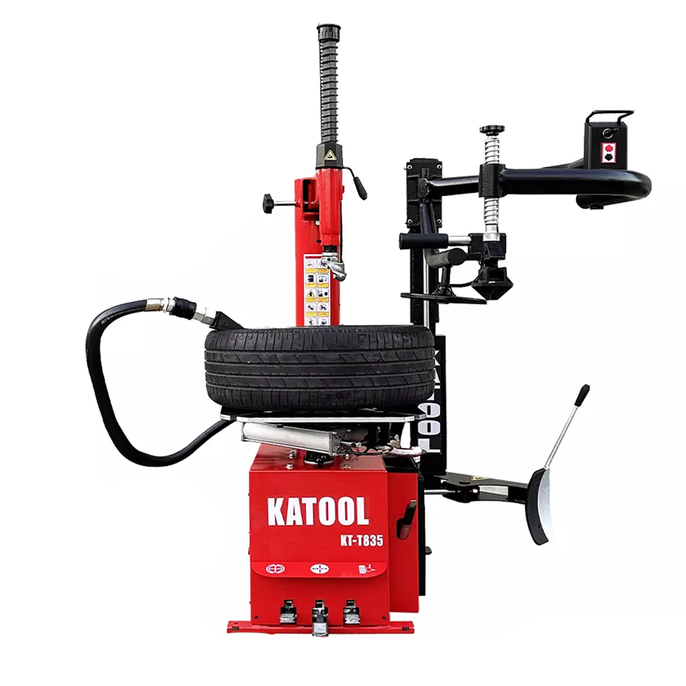 Katool KT-T835 Single Assist Arm Tire Machine |13"-26" Outside / 14"-28" Inside Clamp product image 1