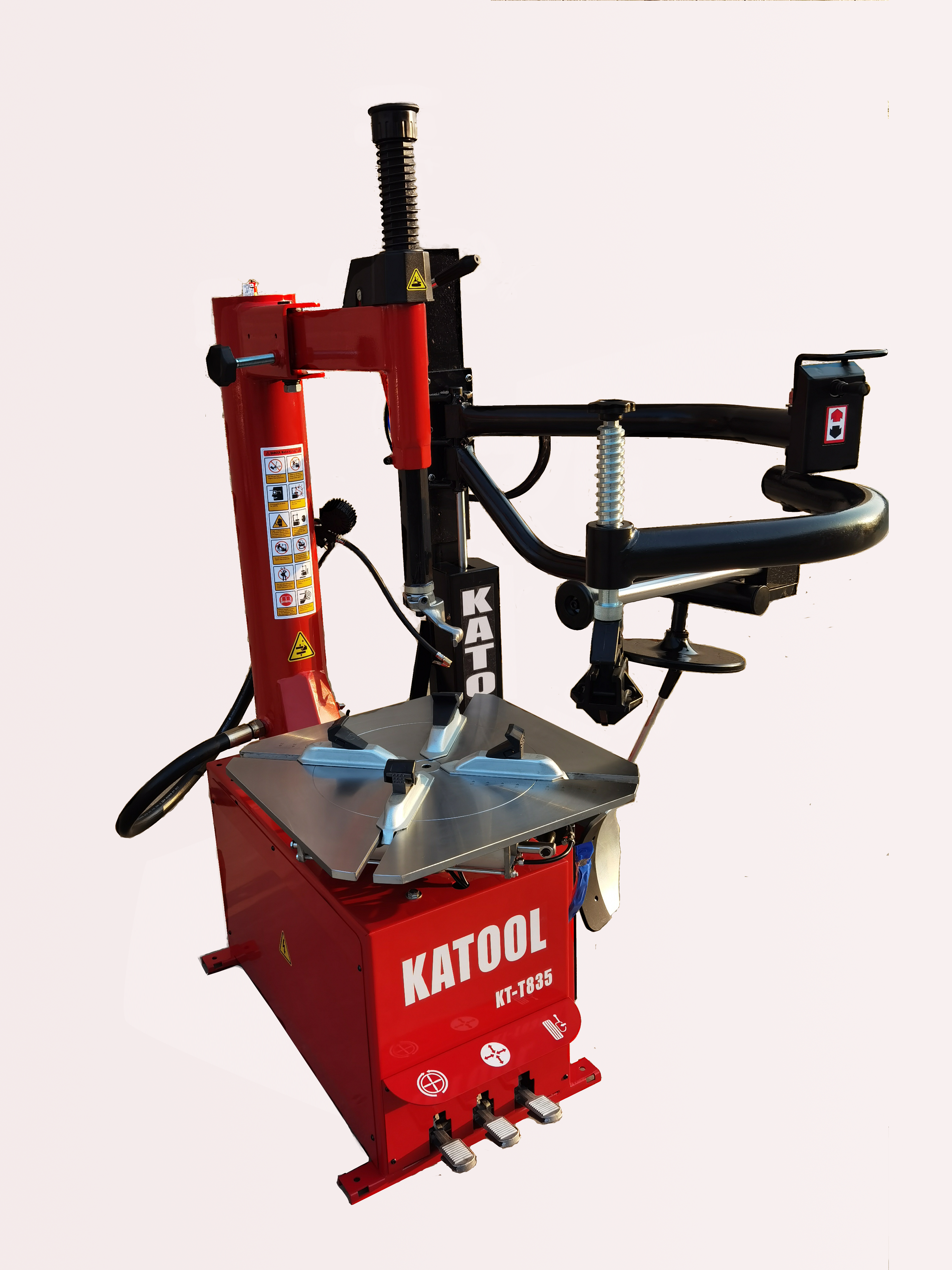 Katool KT-T835 Single Assist Arm Tire Machine |13"-26" Outside / 14"-28" Inside Clamp product image 25