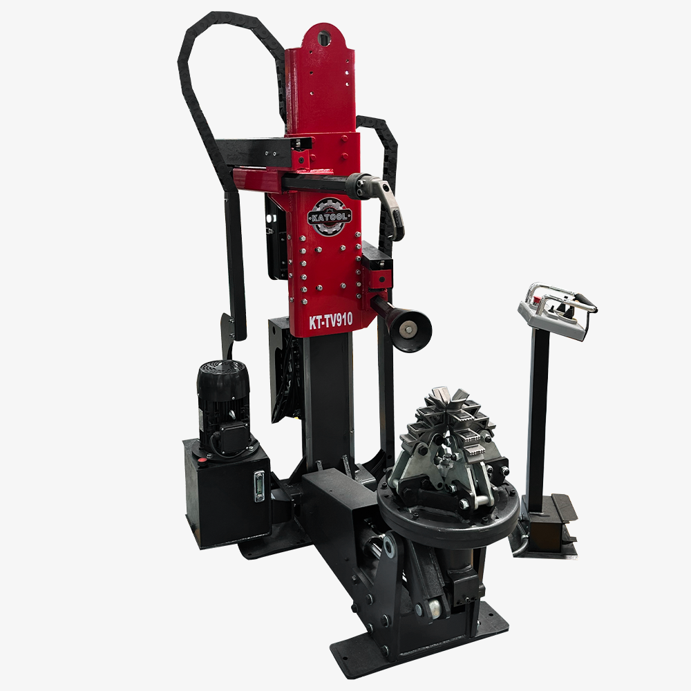 KATOOL KT-TV910 hydraulic truck tire changer full machine view