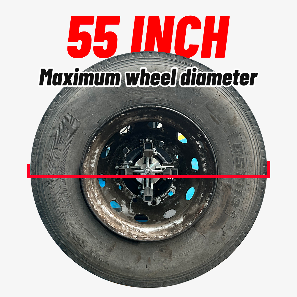 KT-TV910 supplier image stating 55 inch maximum wheel diameter
