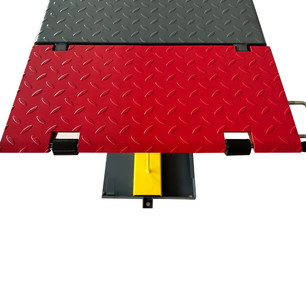 KT-X77 textured platform surface and hinged end plate