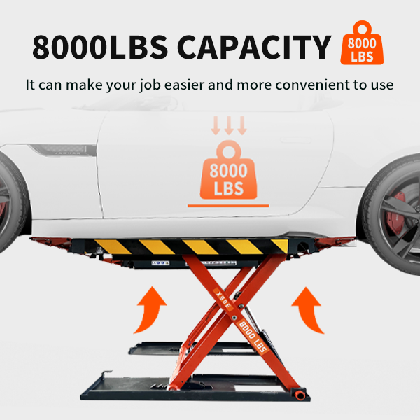 Katool KT-X90E 8000 lbs Electric Mid Rise Scissor Lift product image 5