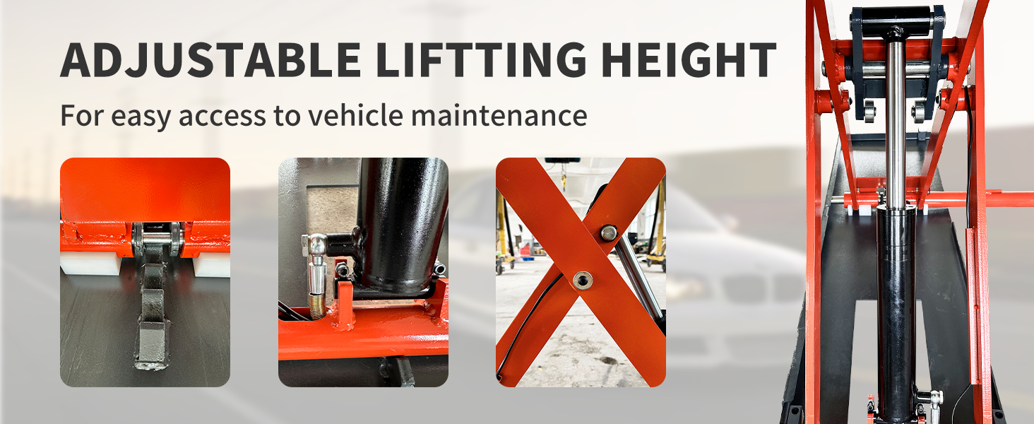Katool KT-X90E 8000 lbs Electric Mid Rise Scissor Lift product image 13