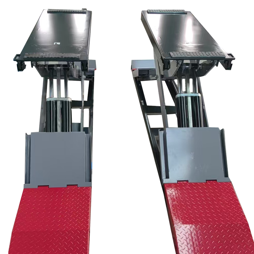 KT-X99 twin platform and approach ramp view from above