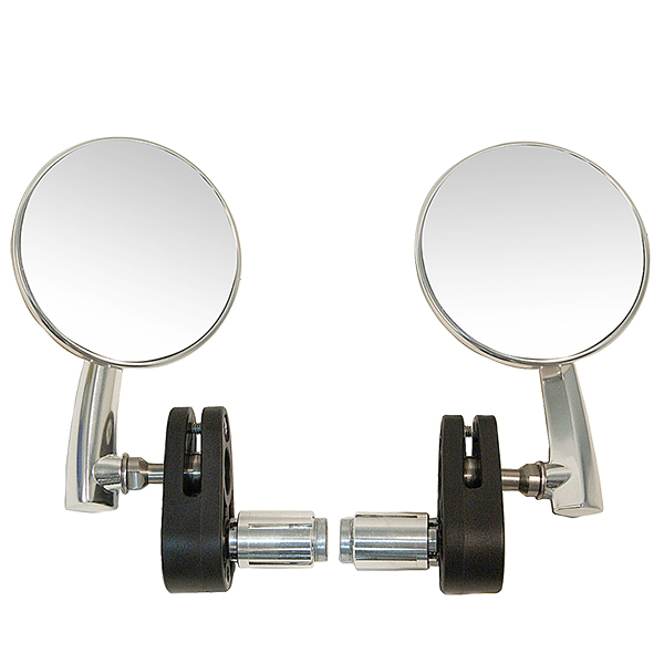 28-5222 - BAR END MIRROR POLISH - RH