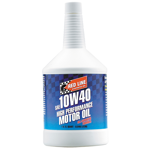 35-2000 - @RED LINE MOTOR OIL:10W 40