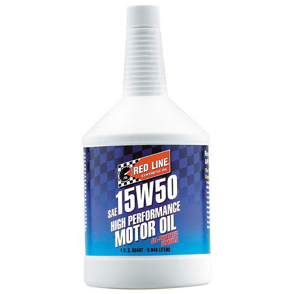 35-2079 - @RED LINE MOTOR OIL 15W50 QT