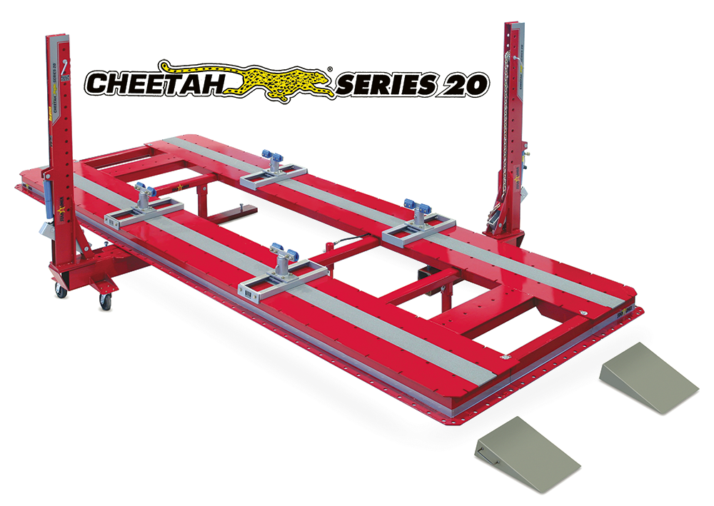 Star-A-Liner Cheetah Series 20 Frame Rack auto body collision repair frame rack